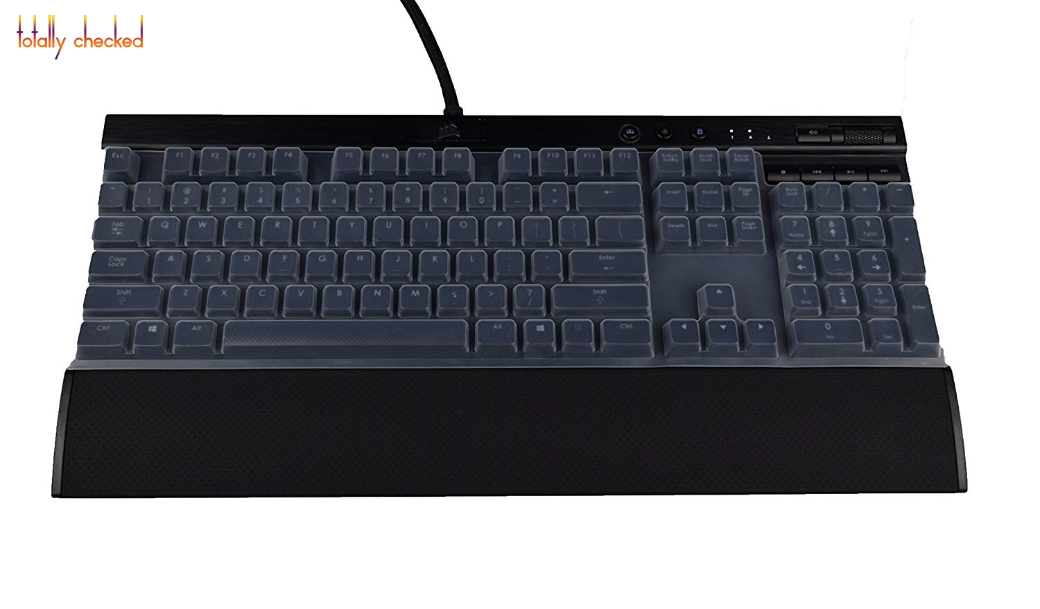 Gaming Keyboard No Rgb - Klawiatura silikonowa pokrowiec pokrowiec ochronny ze