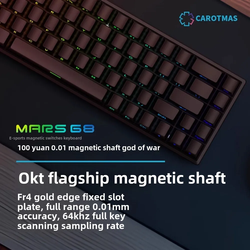 Gaming Keyboard No Rgb - Klawiatura mechaniczna Mars 68 PRO z