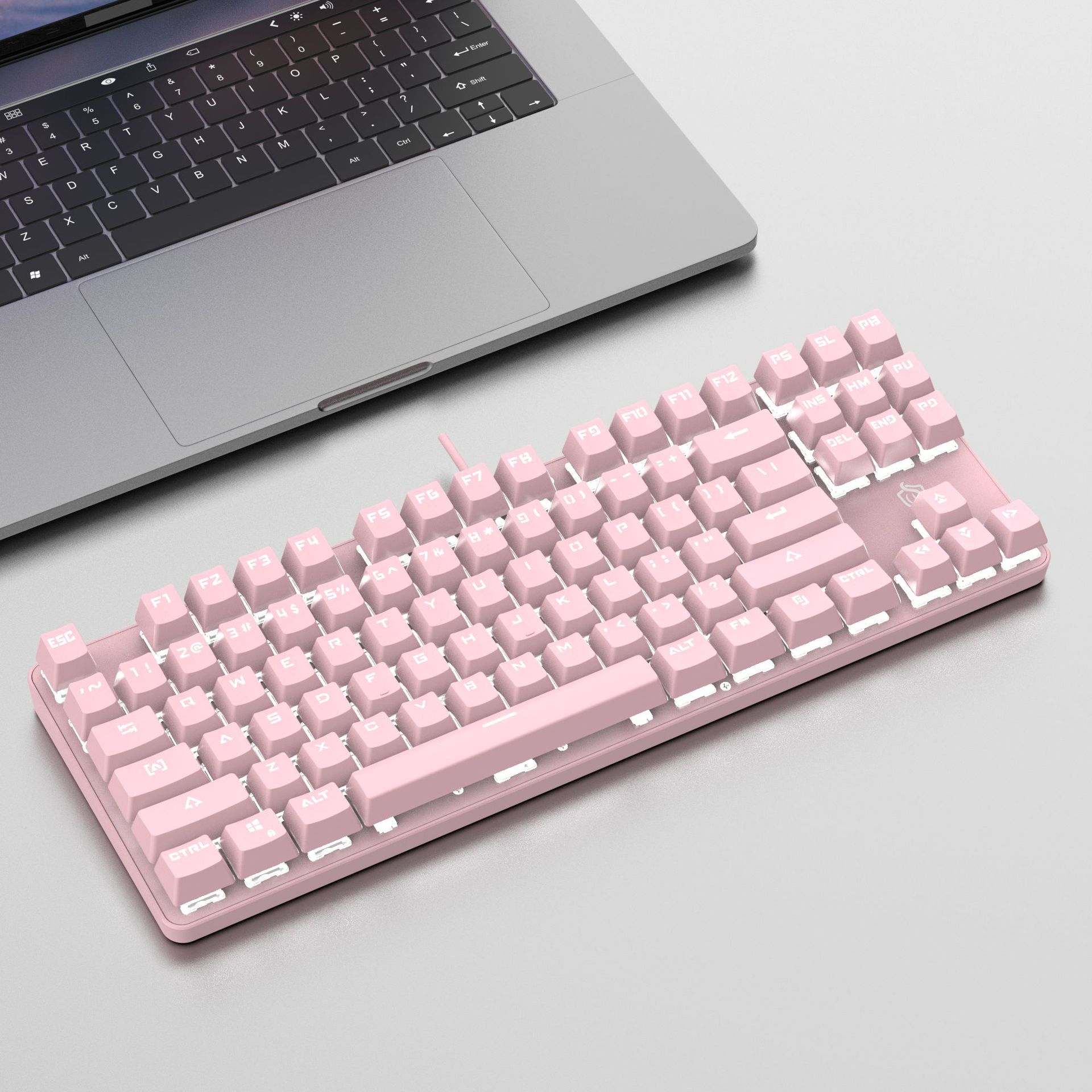 87 Key Mechanical Keyboard Blu – Keyboard Gaming Blue Switch recenzja i cena