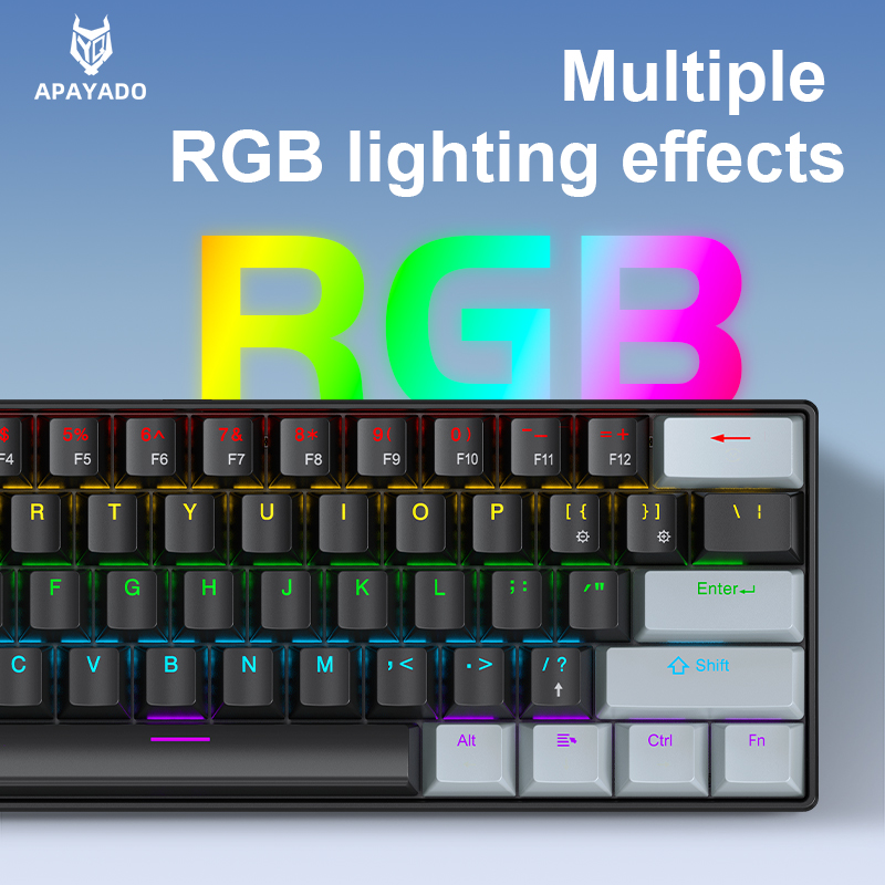 APAYADO K61 Mini Klawiatura Me – Gaming Keyboard Mini recenzja i cena