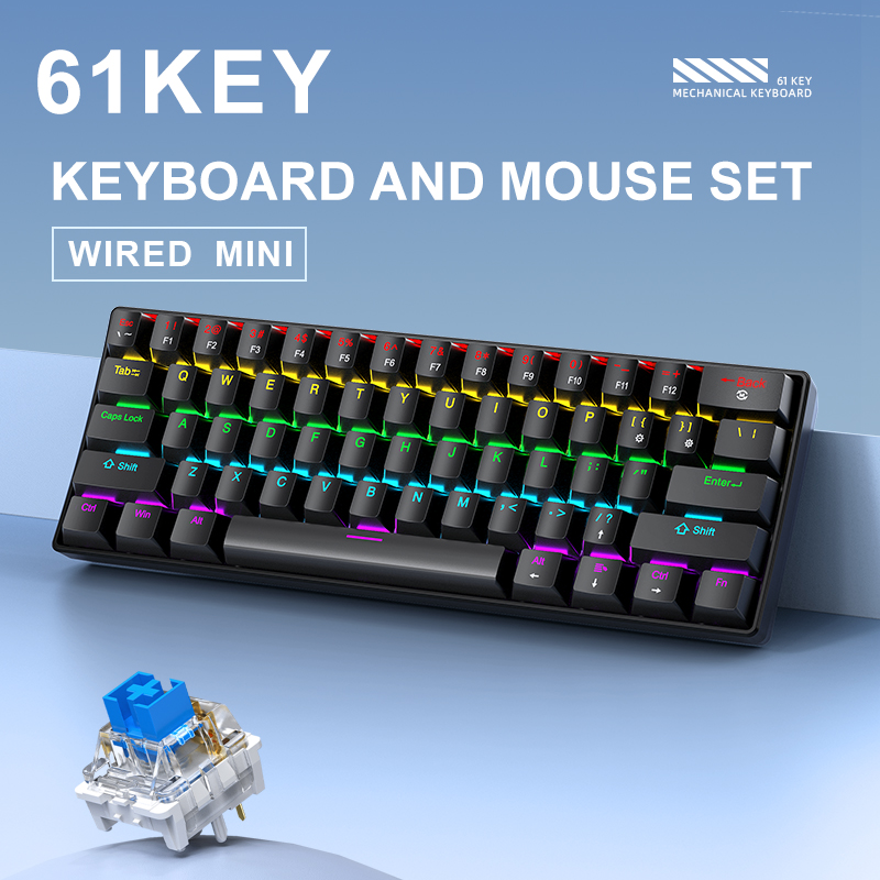 APAYADO K61 Mini Klawiatura Me – Gaming Keyboard Mini recenzja i cena