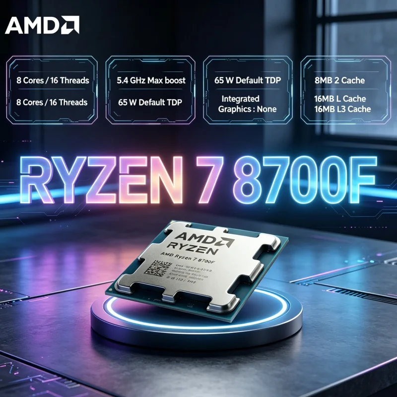 AMD Ryzen 7 8700F – ekonomiczn – Amd Cpu Ryzen 7 recenzja i cena