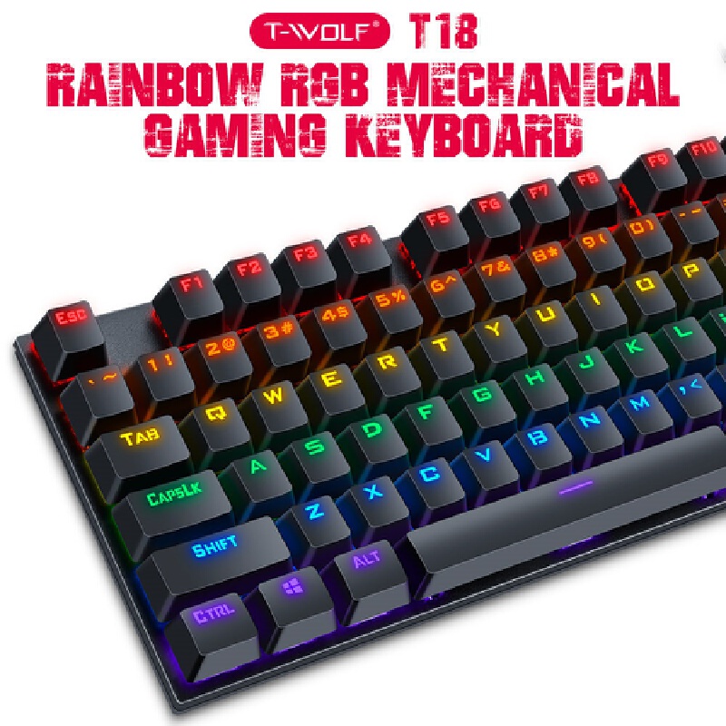 Klawiatura mechaniczna do gier – Keyboard Gaming Blue Switch recenzja i cena